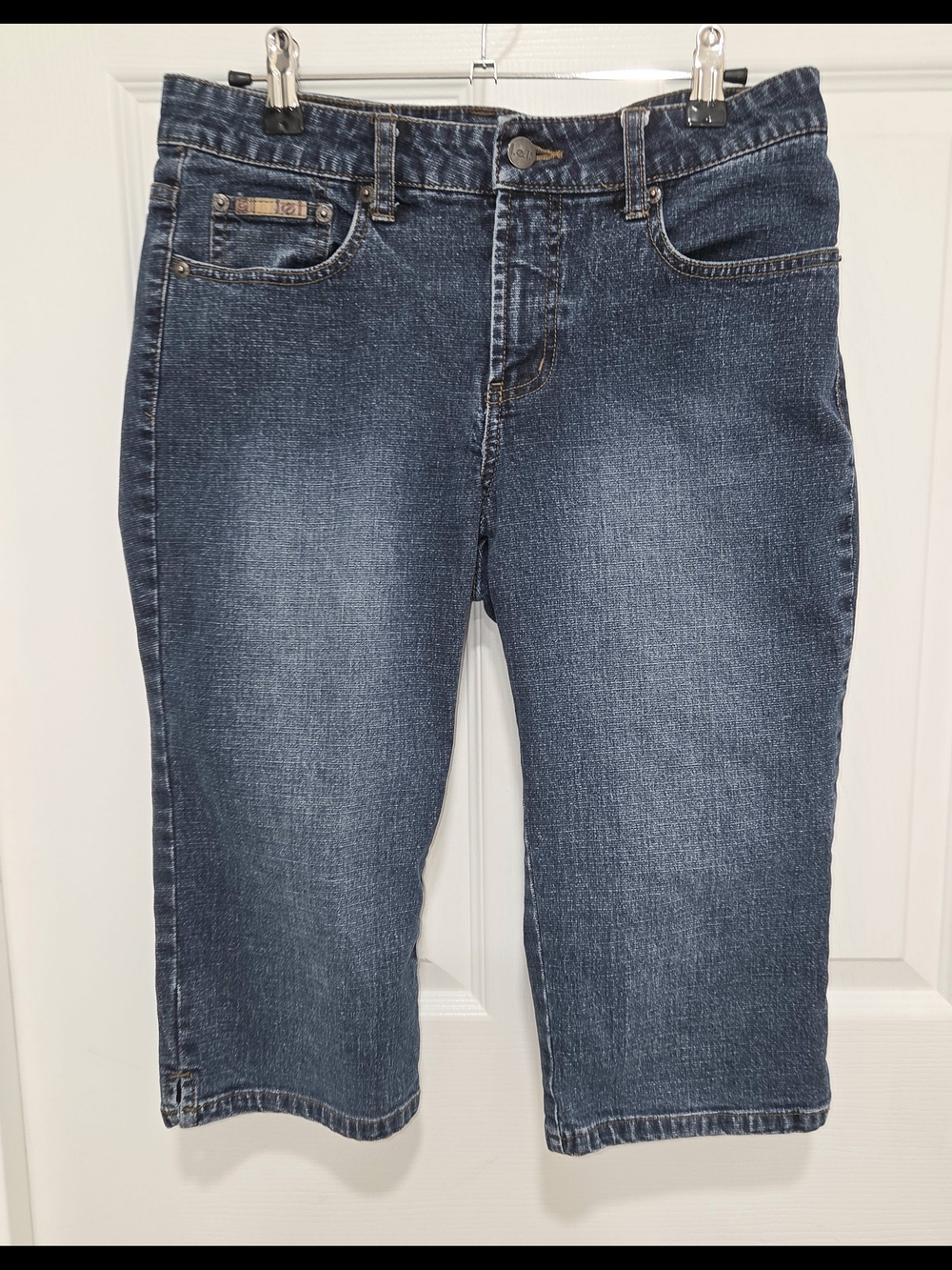 LEI Chelsea Low Rise Blue Jean Capri Cropped Pants Size 11 Juniors